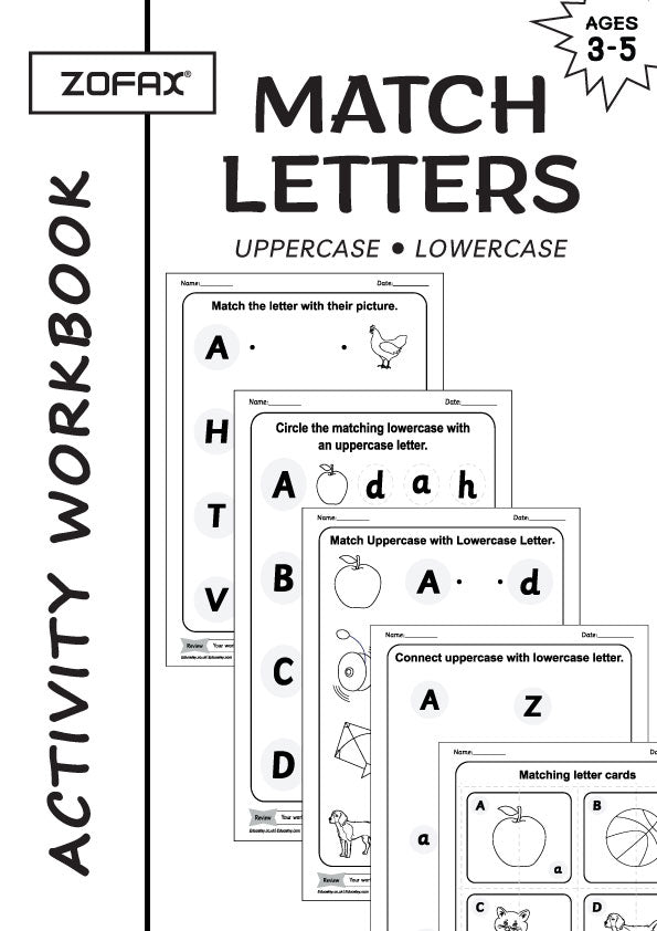 Match Letter Activities for Kids, Alphabet Matching Practice, Letter R ...