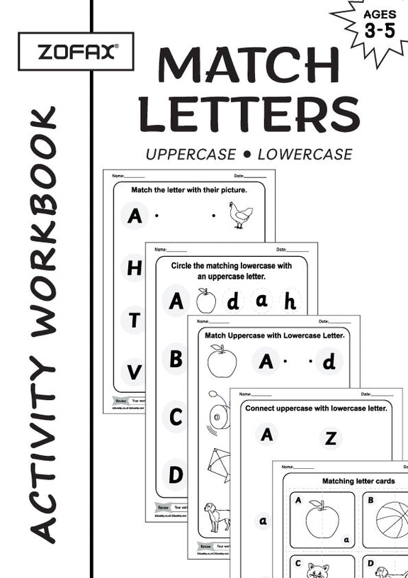 Match Letter Activities for Kids, Alphabet Matching Practice, Letter R ...