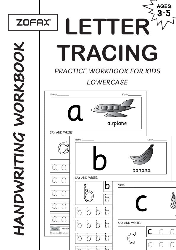 Trace Lowercase Letter with Harder Level, Advanced Alphabet Handwritin ...