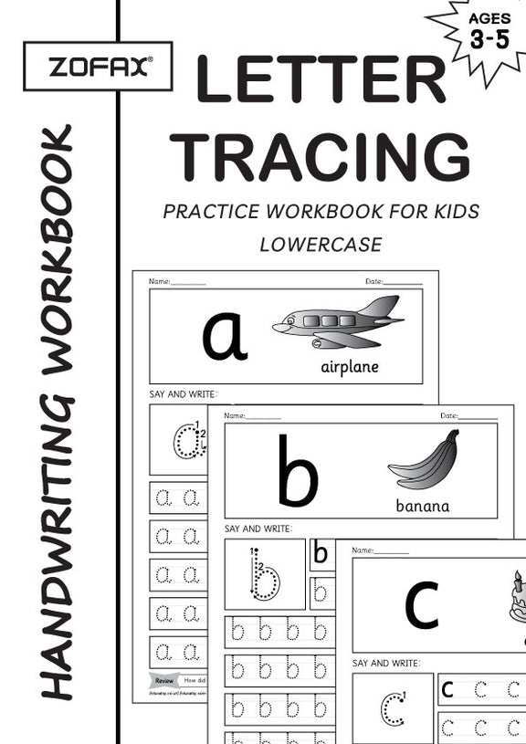 Trace Lowercase Letter with Harder Level, Advanced Alphabet Handwritin ...